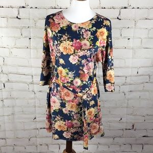Anthropologie “Freeway” Dress Floral Size Small